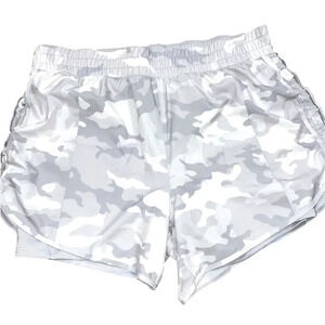 Avia grey camouflage athletic shorts size XLarge